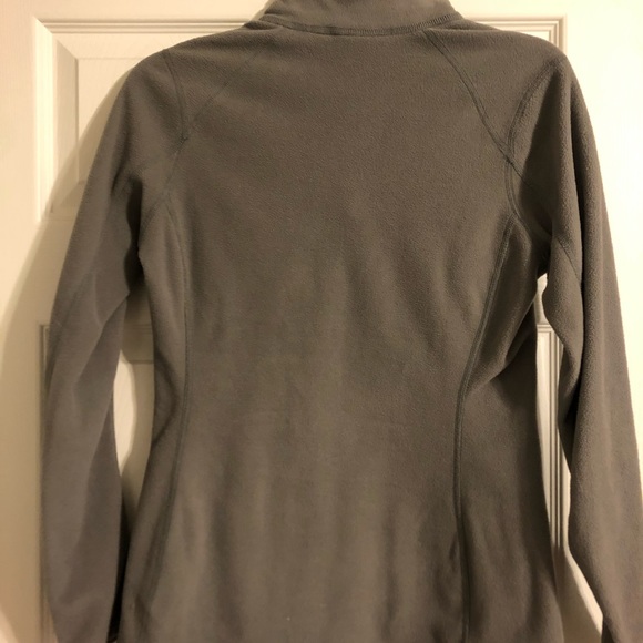 Grey North Face 1/4 Zip Pullover - Picture 2 of 3